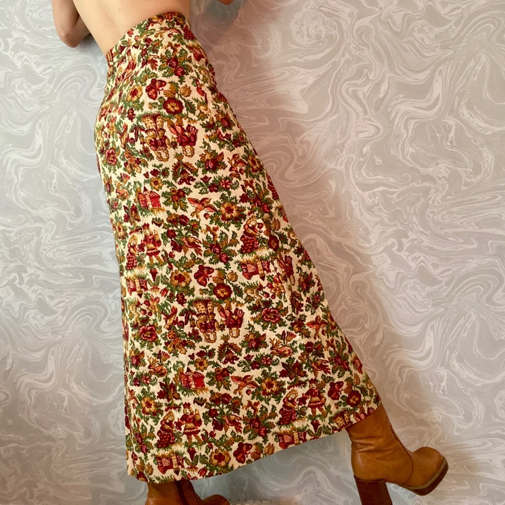 HANDMADE HOLiDAY SKiRT